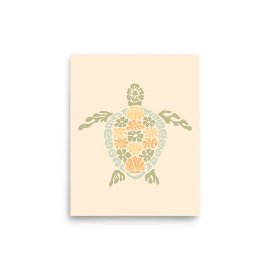 Floral Honu